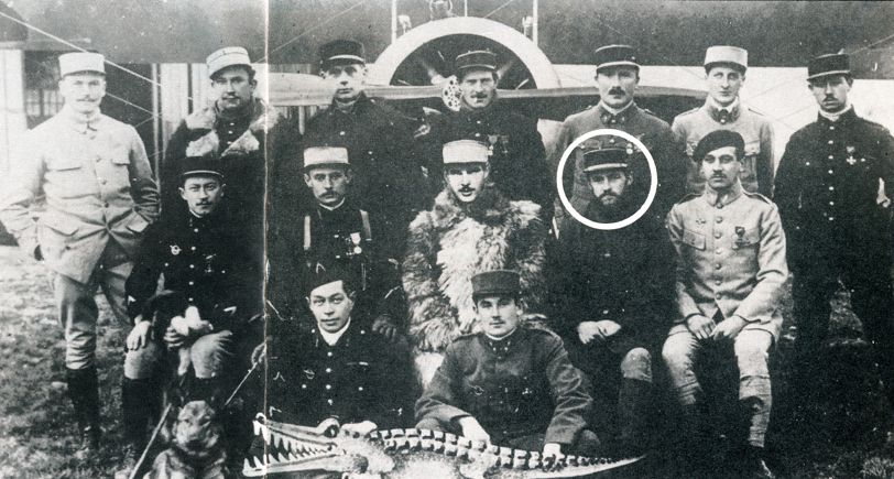 Léon Bourjade et l'escadrille des Crocodiles, SPA 152
